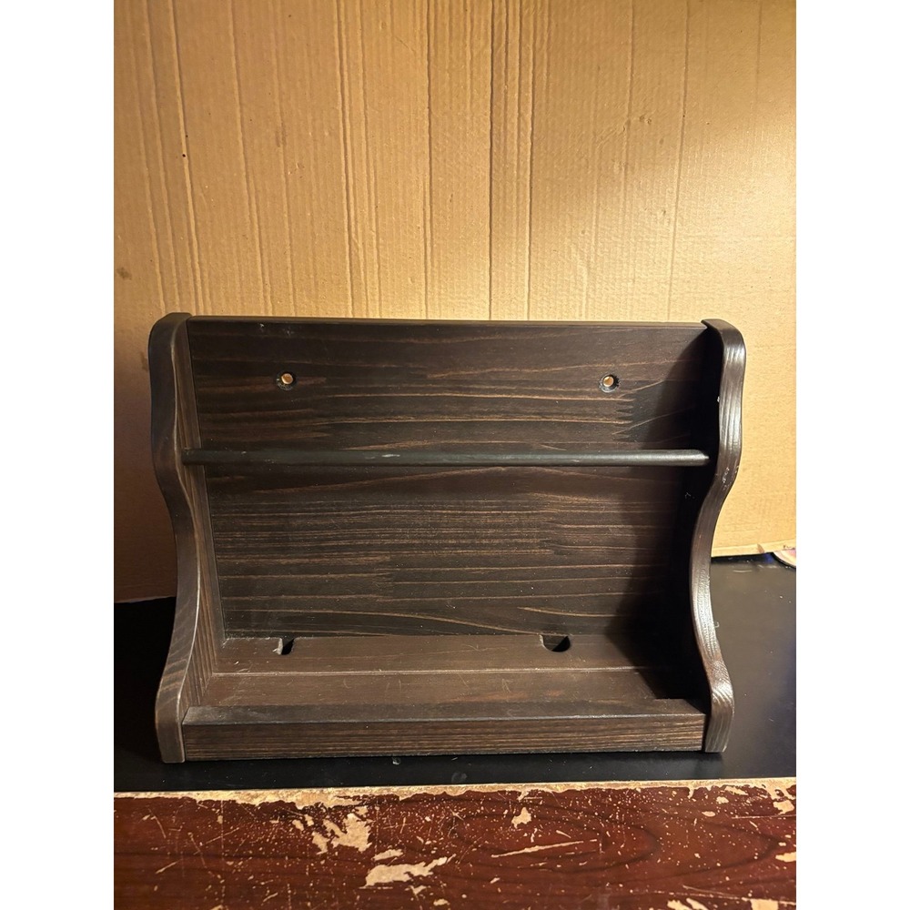 IKEA BROWN WALL SHELF - LEVLA